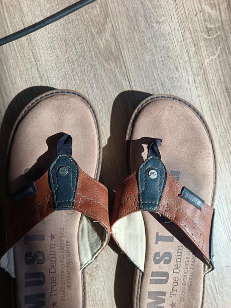 Pánske elegantné šľapky mustang, mustang,43