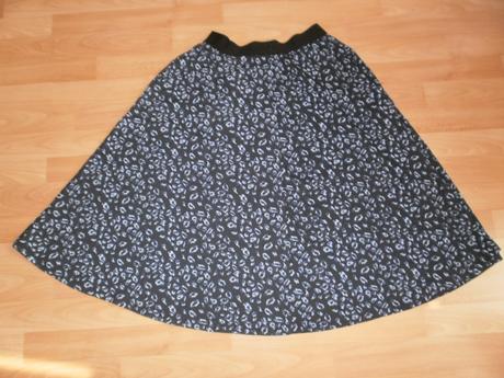 Dlhá hrubá rifľová sukňa, pepco,38