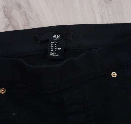 Riflové legíny h&m č.36, h&m,36