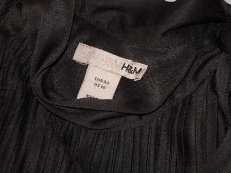Kvalitné čierne šaty, h&m,40
