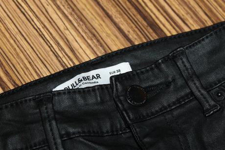 Pogumované nohavice pull & bear v. 38, pull&bear,38
