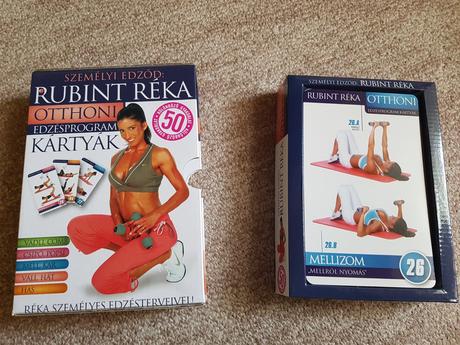 Rubint réka otthoni edzésprogram kártyák,