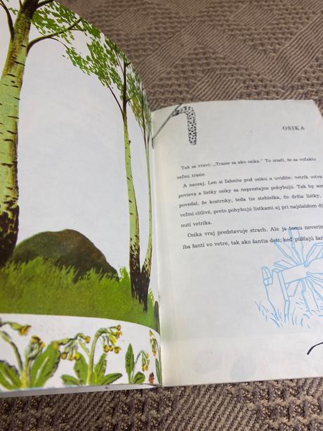 Krásna stará retro mini knižka keď pôjdeš horou,