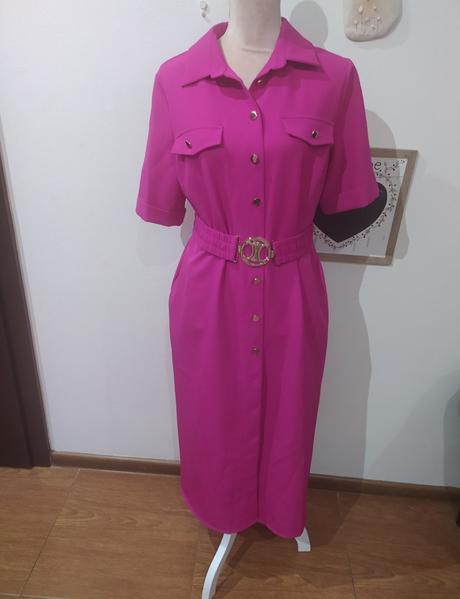 Košeľové šaty, l