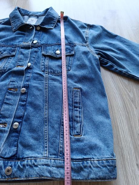 Dámska riflová bunda oversize, sinsay,42