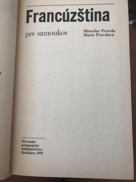Francuzstina ucebnica pravda pravdova,