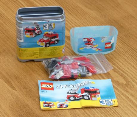 Lego creator 6911 mini hasiči, 3 v 1, 