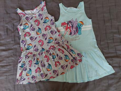 Letné šaty hm ,aj pre dvojičky, h&m,104