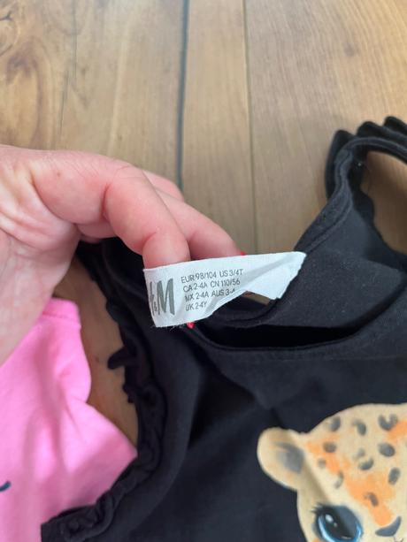 Tielko 98/104 leopard, h&m,98