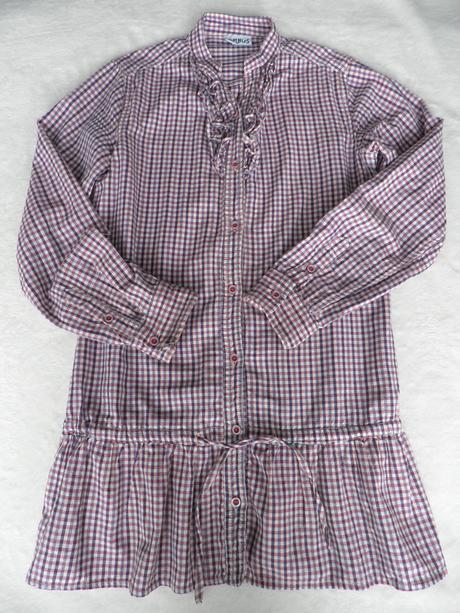 Predĺžená tuniková blúzko-košieľka, 158