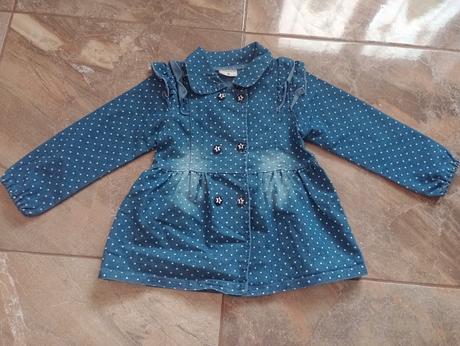 Kabátik,riflovka, 86