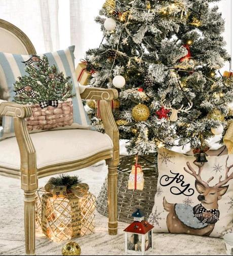 Obliečky na vankúše vianoce 4 pack poštovné zdarma,