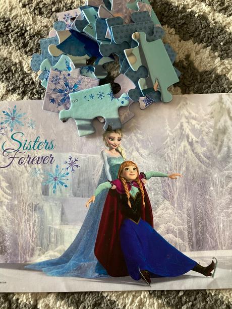 Puzzle frozen,