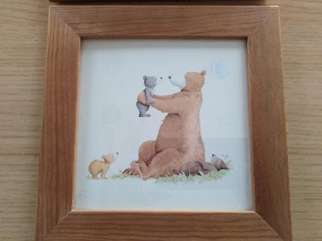 Obrazy medvedia rodinka, 