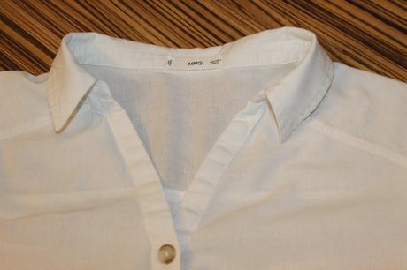 Oversize ľanová blúzka mango v. s, mango,s