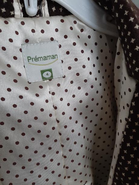 Úžasná kabátiková pelerínka, má otvory na ruky 2-6, prémaman,110