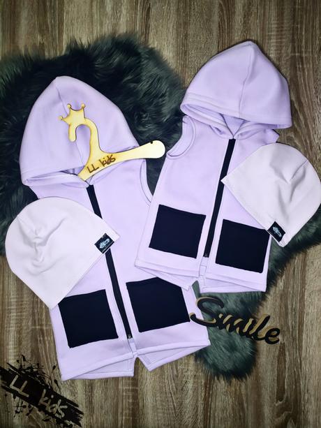 Tepláková vesta- hrubá, 86 - 128