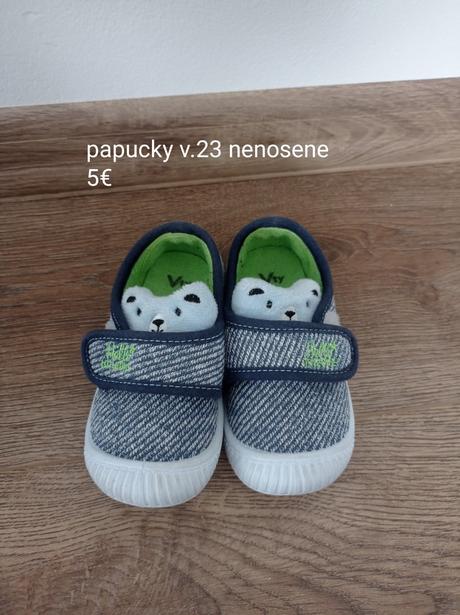 Detske topanky a papuce, 23