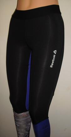 Fitness reebok leginky, reebok,xs