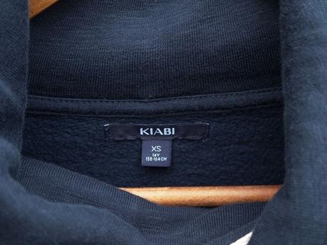 Kiabi tmavomodrá mikina, xs