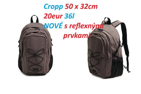 Ruksak cropp, nákupná džínsová taška hm, cropp