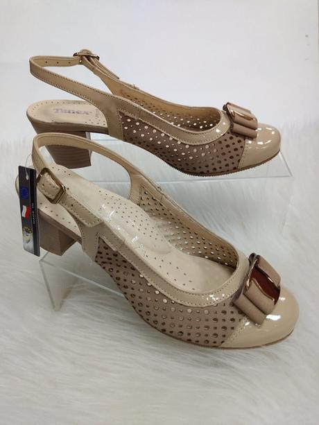 Celokožené perforované lodičky 9910 b, 37 / 40