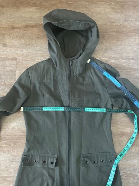 Vojenský kabát maľovaný, xs