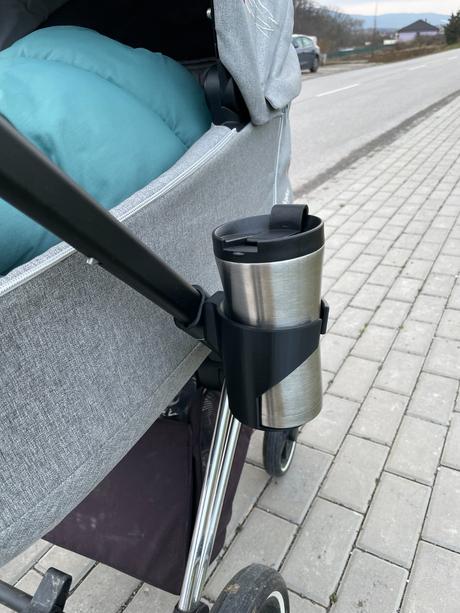 Držiak na pohár + háčik na vešanie na kočík cybex, cybex balios s lux