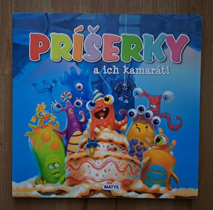 Knižka "príšerky a ich kamaráti", 
