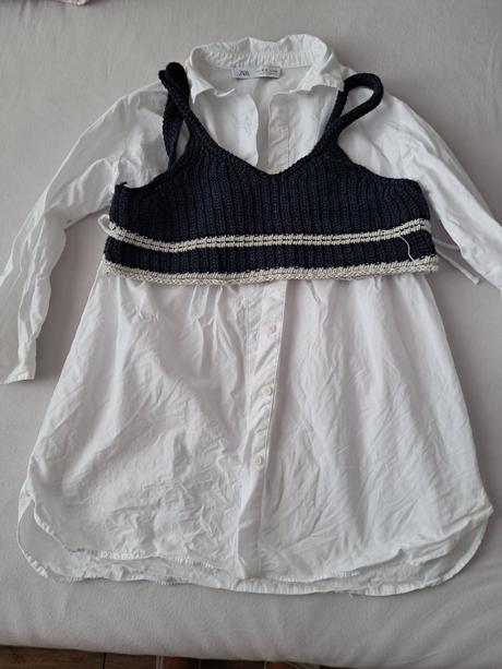 Zara košelové saty, zara,128