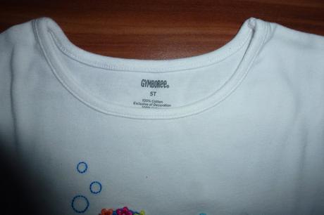 Letné tričko s tuleníkom, gymboree,110