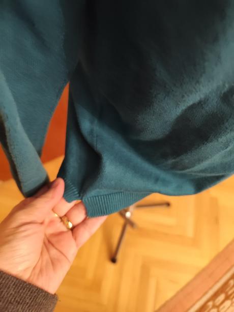 Petrolejovy svetrík, zara,152