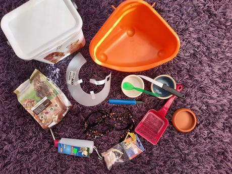 Klietka,peletky,vybava/8ks/-zakrs.kralik,morca..., 