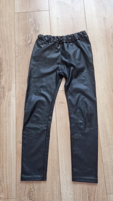 Koženkove legíny veľ. 128-134 cm., 128