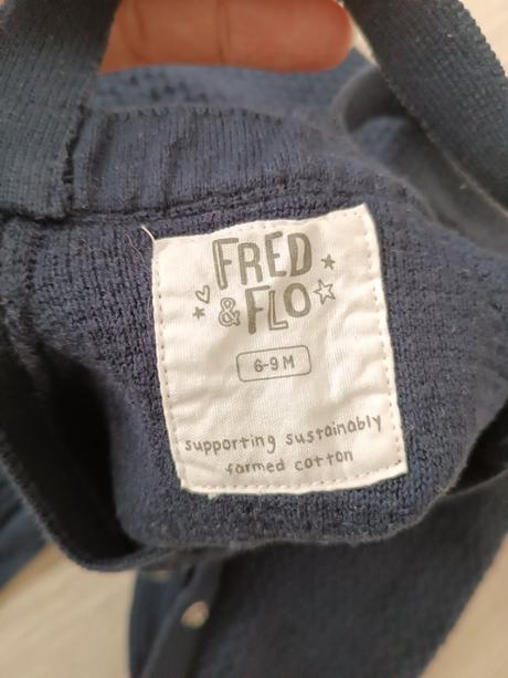 Upletove nohavice na traky, f&f,68