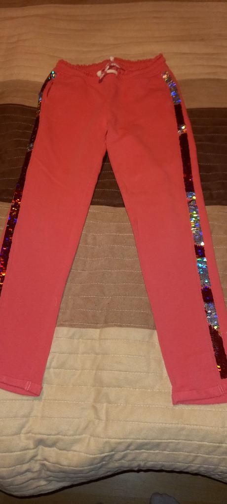 Ružové nohavice s flitermi č.134, 134