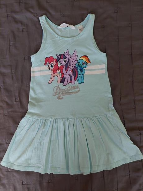 Letné šaty hm ,aj pre dvojičky, h&m,104