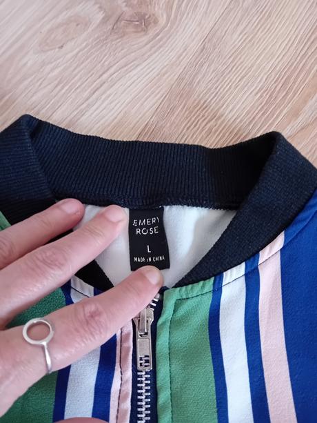 Pruhovaná bundička, l