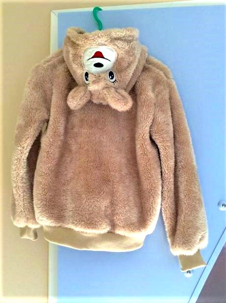 Teplá huňatá bundička 146/152, 146