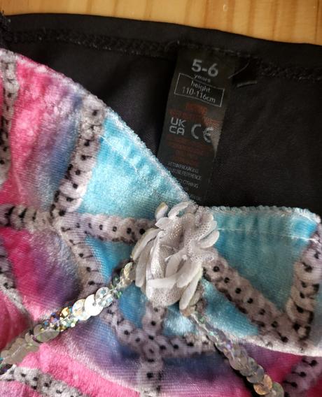 Karnevalové šaty spider na 5-6 rokov, 