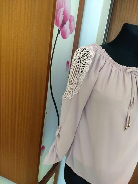 Blúzka s krajkou, l