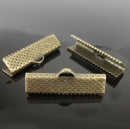 Bižutérna koncovka 25 x 6 mm, 