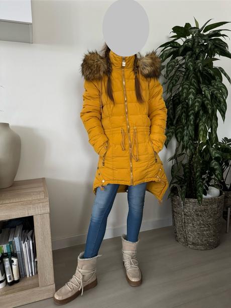 Dlhá zimná bunda, new yorker,xs