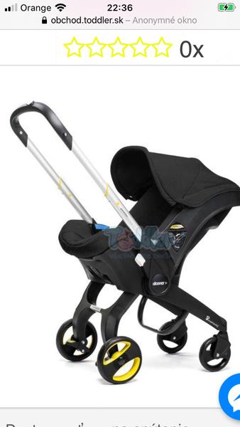 Máte niekto autosedačku Doona plus s podvozkom ? 