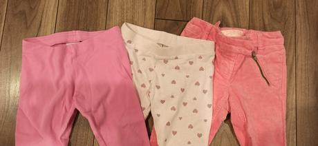 Next nohavice a 2 x legíny veľ.110 cm, next,110