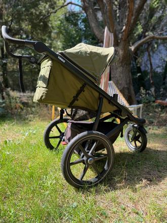 Predám kočík thule urban glide 2 + výbava, thule,thule urban glide 2