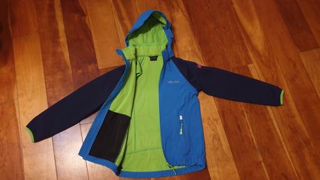 Softshelová bunda, odnímateľné rukávy, trollkids,140