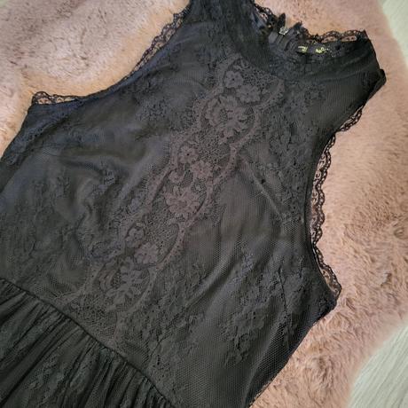 S/m čipkované saty, sinsay,m