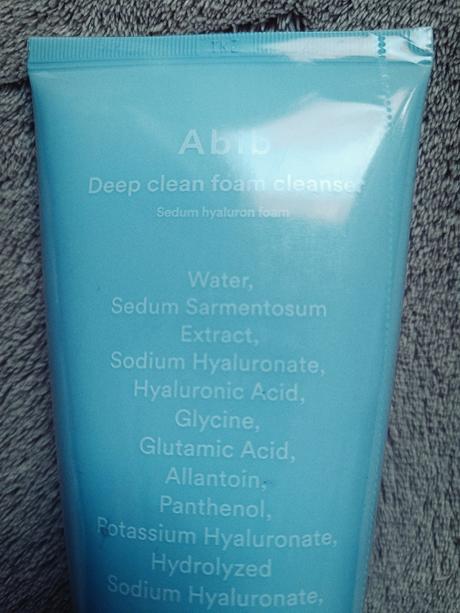 Abib - deep clean foam cleanser hyaluron foam, 