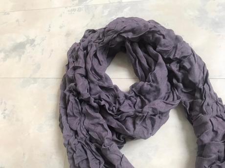 Jemná šatka na krk, xl